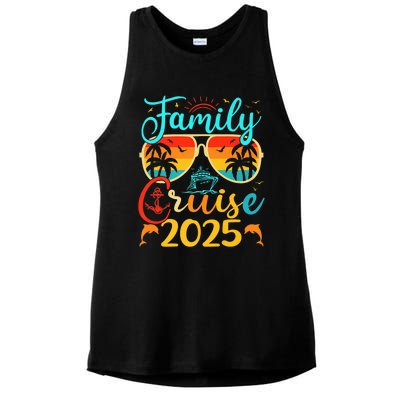 Family Cruise 2025 Summer Vacation Matching Family Cruise Ladies PosiCharge Tri-Blend Wicking Tank