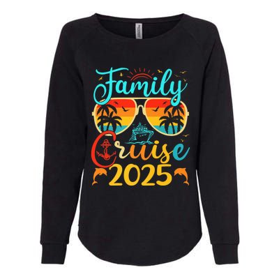 Family Cruise 2025 Summer Vacation Matching Family Cruise Womens California Wash Sweatshirt