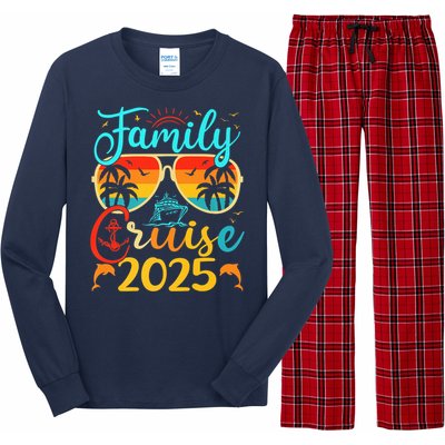 Family Cruise 2025 Summer Vacation Matching Family Cruise Long Sleeve Pajama Set