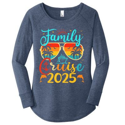 Family Cruise 2025 Summer Vacation Matching Family Cruise Women's Perfect Tri Tunic Long Sleeve Shirt