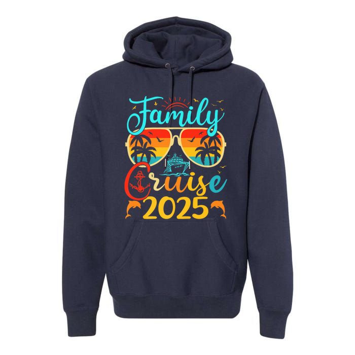 Family Cruise 2025 Summer Vacation Matching Family Cruise Premium Hoodie