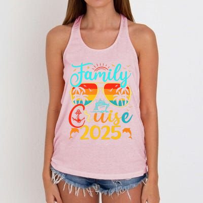 Family Cruise 2025 Summer Vacation Matching Family Cruise Women's Knotted Racerback Tank