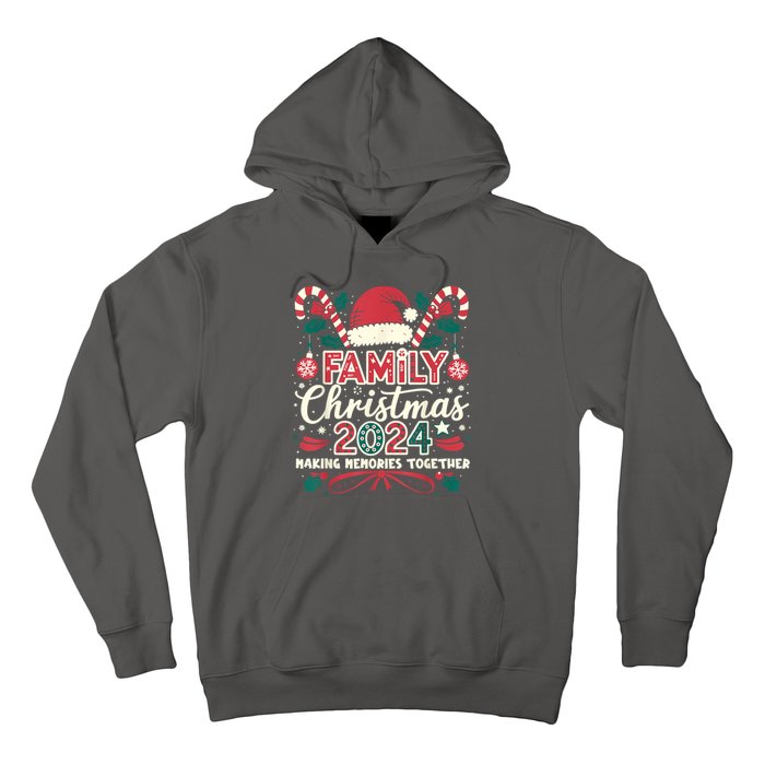 Family Christmas 2024 Matching Outfit Santa Elf Squad Group Hoodie