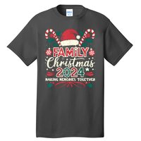 Family Christmas 2024 Matching Outfit Santa Elf Squad Group Tall T-Shirt