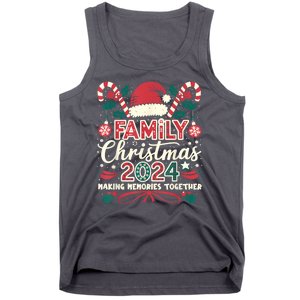 Family Christmas 2024 Matching Outfit Santa Elf Squad Group Tank Top