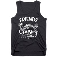 Friends Cruise 2024 Cruising Together Friends Matching Squad Tank Top