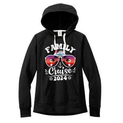 Family Cruise 2024 Shirt Cruise Vacation Trip Matching Group Women's Fleece Hoodie