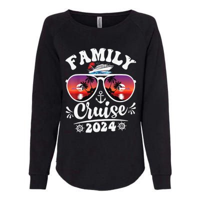 Family Cruise 2024 Shirt Cruise Vacation Trip Matching Group Womens California Wash Sweatshirt