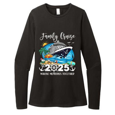 Family Cruise 2025 Family Matching Cruise Ship Vacation Trip Womens CVC Long Sleeve Shirt