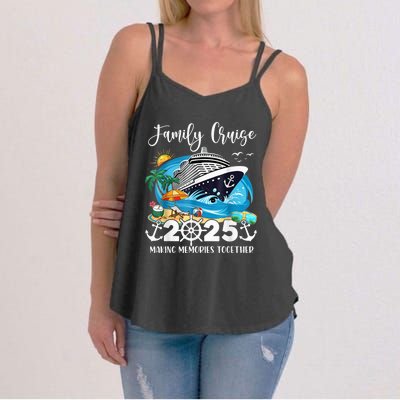 Family Cruise 2025 Family Matching Cruise Ship Vacation Trip Women's Strappy Tank