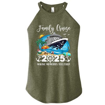 Family Cruise 2025 Family Matching Cruise Ship Vacation Trip Women's Perfect Tri Rocker Tank