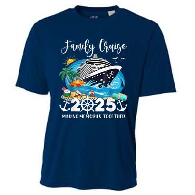 Family Cruise 2025 Family Matching Cruise Ship Vacation Trip Cooling Performance Crew T-Shirt