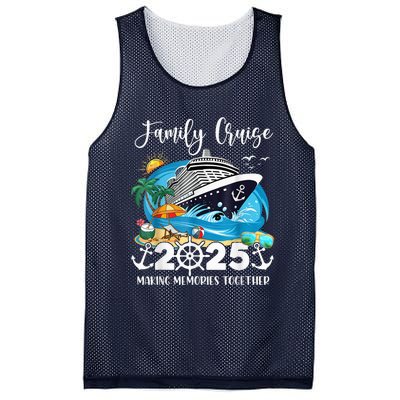 Family Cruise 2025 Family Matching Cruise Ship Vacation Trip Mesh Reversible Basketball Jersey Tank