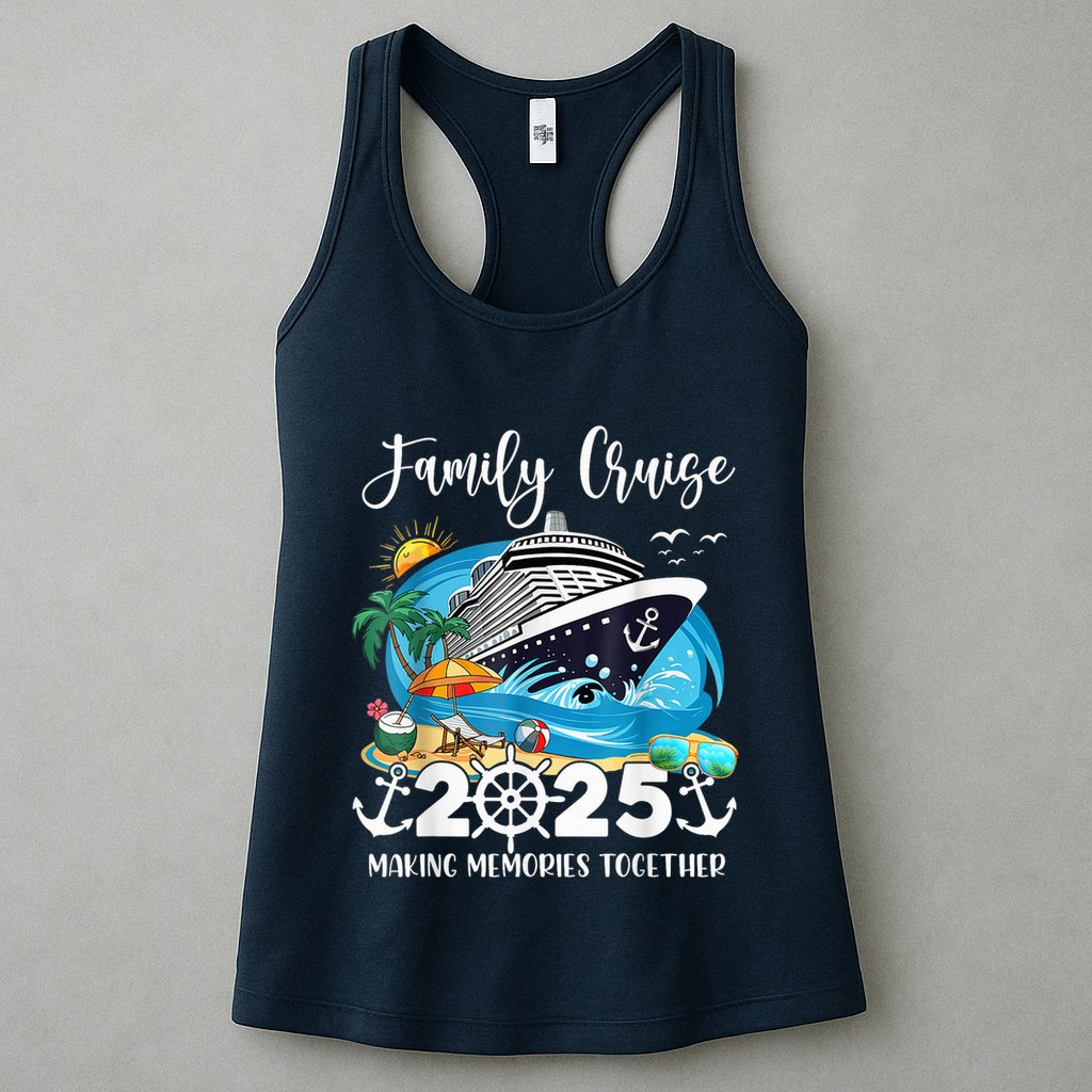 Family Cruise 2025 Family Matching Cruise Ship Vacation Trip Womens Tank Top