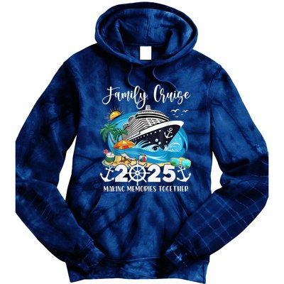 Family Cruise 2025 Family Matching Cruise Ship Vacation Trip Tie Dye Hoodie