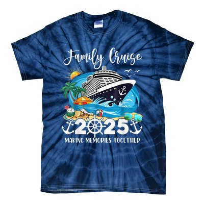 Family Cruise 2025 Family Matching Cruise Ship Vacation Trip Tie-Dye T-Shirt