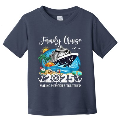 Family Cruise 2025 Family Matching Cruise Ship Vacation Trip Toddler T-Shirt