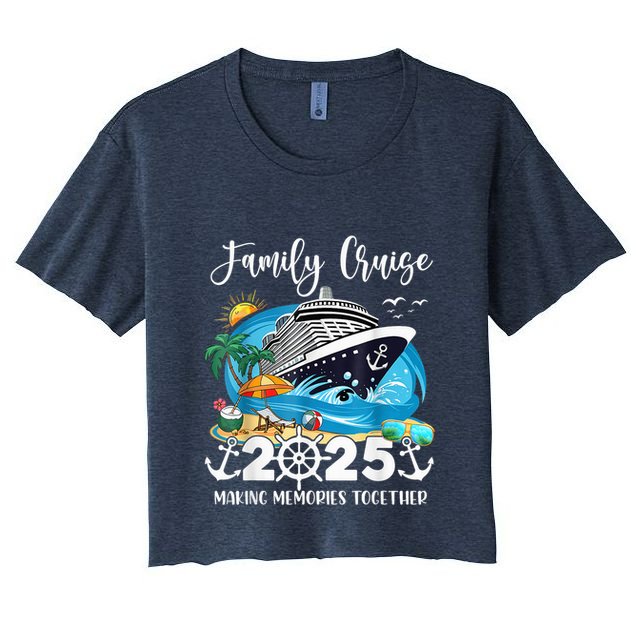 Family Cruise 2025 Family Matching Cruise Ship Vacation Trip Crop Top