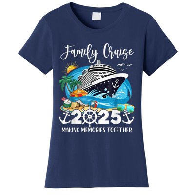 Family Cruise 2025 Family Matching Cruise Ship Vacation Trip Women's T-Shirt