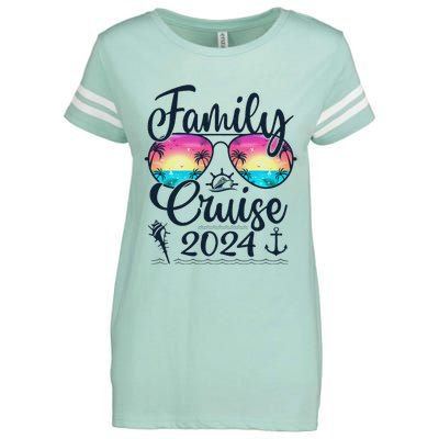 Family Cruise 2024 Making Memories Summer Matching Vacation Enza Ladies Jersey Football T-Shirt