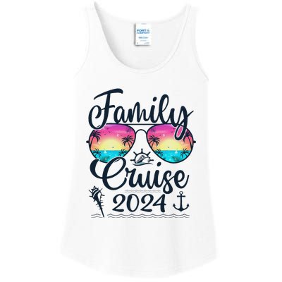 Family Cruise 2024 Making Memories Summer Matching Vacation Ladies Essential Tank