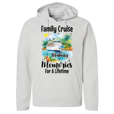 Family Cruise 2025 Family Matching Cruise Ship Vacation Trip Performance Fleece Hoodie