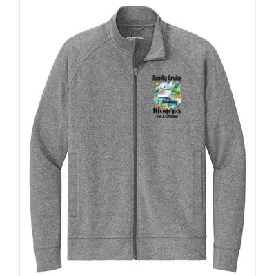 Family Cruise 2025 Family Matching Cruise Ship Vacation Trip Stretch Full-Zip Cadet Jacket