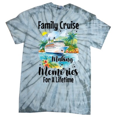 Family Cruise 2025 Family Matching Cruise Ship Vacation Trip Tie-Dye T-Shirt