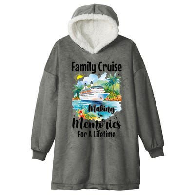 Family Cruise 2025 Family Matching Cruise Ship Vacation Trip Hooded Wearable Blanket