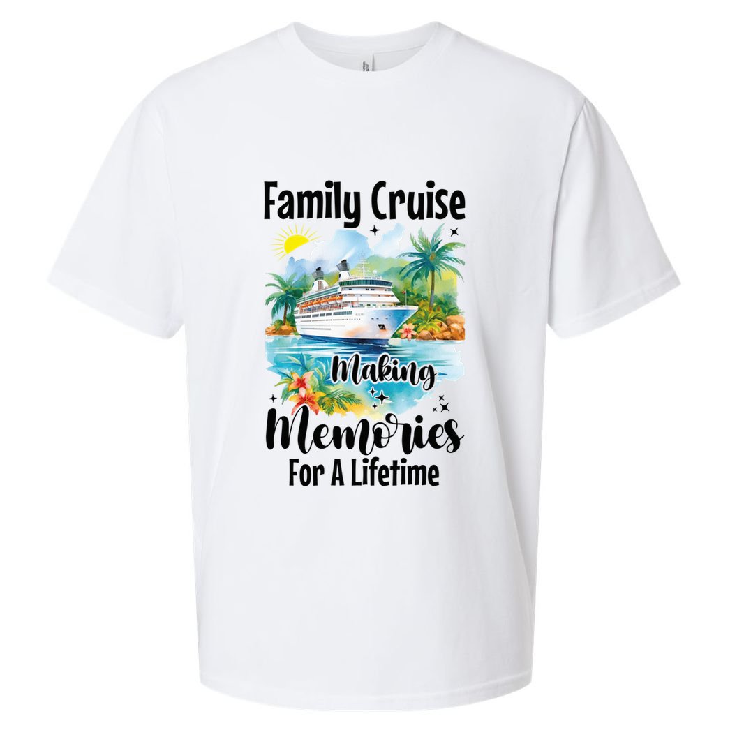 Family Cruise 2025 Family Matching Cruise Ship Vacation Trip Sueded Cloud Jersey T-Shirt