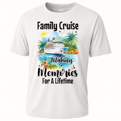 Family Cruise 2025 Family Matching Cruise Ship Vacation Trip Cooling Performance Crew T-Shirt