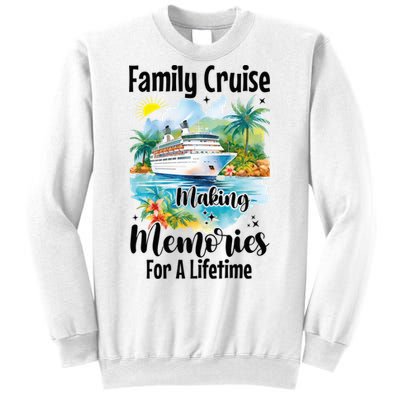 Family Cruise 2025 Family Matching Cruise Ship Vacation Trip Sweatshirt