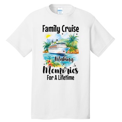 Family Cruise 2025 Family Matching Cruise Ship Vacation Trip Tall T-Shirt