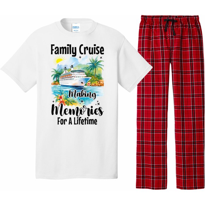 Family Cruise 2025 Family Matching Cruise Ship Vacation Trip Pajama Set