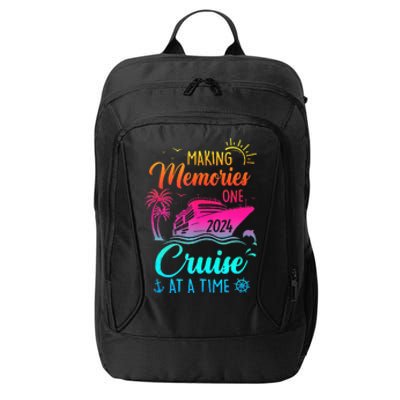 Family Cruise 2024 Making Memories One Cruise At A Time City Backpack