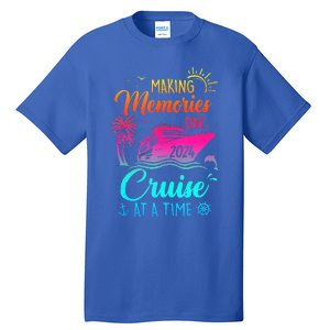 Family Cruise 2024 Making Memories One Cruise At A Time Tall T-Shirt