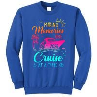 Family Cruise 2024 Making Memories One Cruise At A Time Tall Sweatshirt