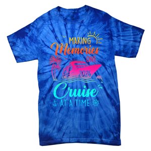 Family Cruise 2024 Making Memories One Cruise At A Time Tie-Dye T-Shirt