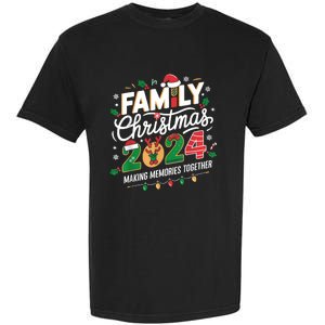 Family Christmas 2024 Making Memories Together Holiday Garment-Dyed Heavyweight T-Shirt