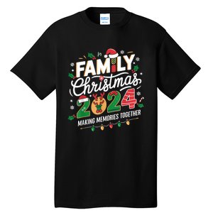 Family Christmas 2024 Making Memories Together Holiday Tall T-Shirt