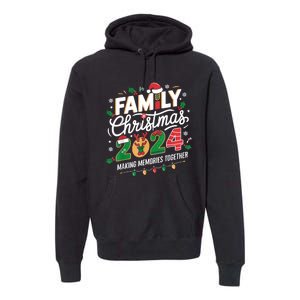 Family Christmas 2024 Making Memories Together Holiday Premium Hoodie