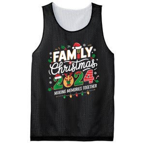 Family Christmas 2024 Making Memories Together Holiday Mesh Reversible Basketball Jersey Tank