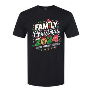 Family Christmas 2024 Making Memories Together Holiday Softstyle CVC T-Shirt