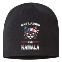 Funny Cat 2024 President Kamalaharris Sustainable Beanie