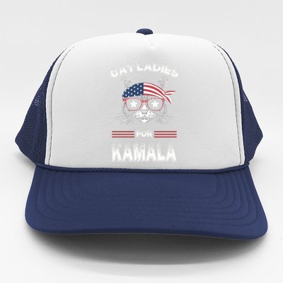 Funny Cat 2024 President Kamalaharris Trucker Hat