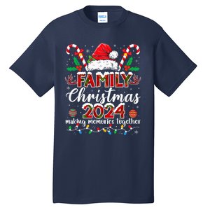 Family Christmas 2024 Matching Squad Santa Elf Funny Xmas Tall T-Shirt