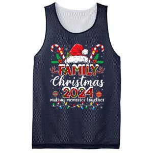 Family Christmas 2024 Matching Squad Santa Elf Funny Xmas Mesh Reversible Basketball Jersey Tank