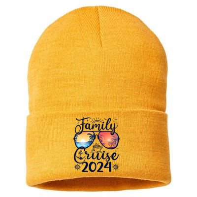 Family Cruise 2024 Summer Vacation Matching Family Cruise Sustainable Knit Beanie