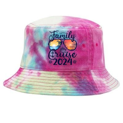 Family Cruise 2024 Summer Vacation Matching Family Cruise Tie-Dyed Bucket Hat