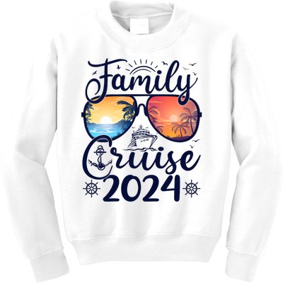 Family Cruise 2024 Summer Vacation Matching Family Cruise Kids Sweatshirt